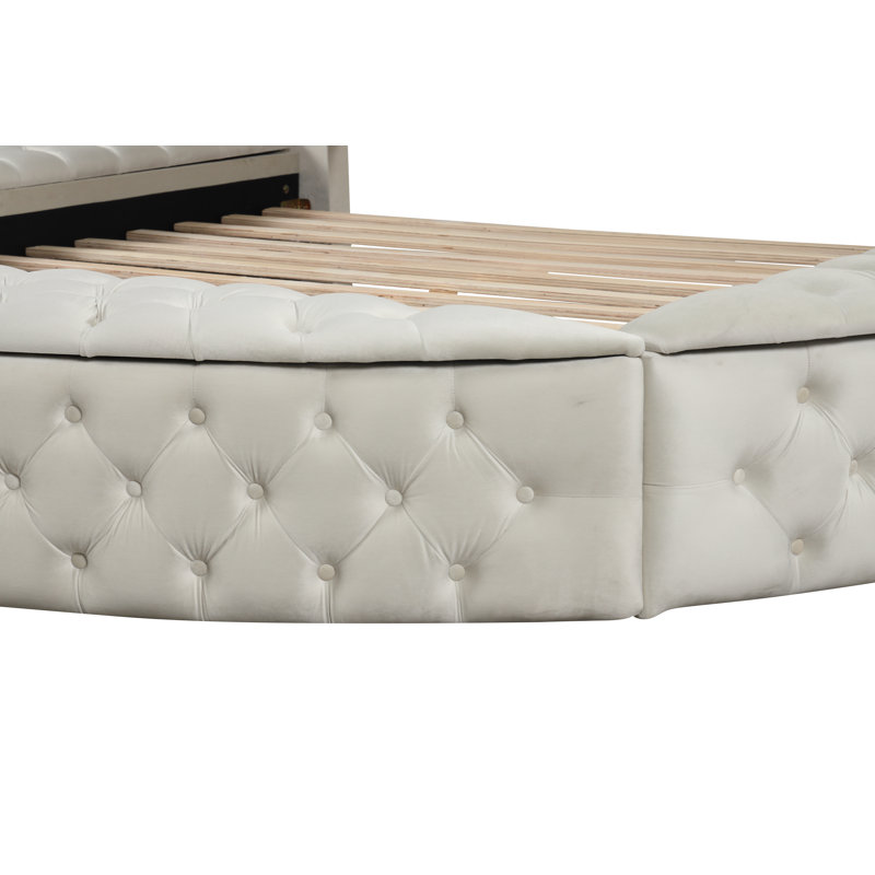 Rosdorf Park Taner Upholstered Standard 4 Piece Bedroom Set & Reviews